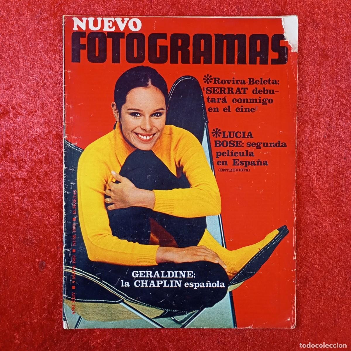 Colecionismo de Revistas e Jornais: NUEVO FOTOGRAMAS - A&Ntilde;O XXIV, NUM. 1073 - 9 MAYO 1969 - REVISTA / 2687