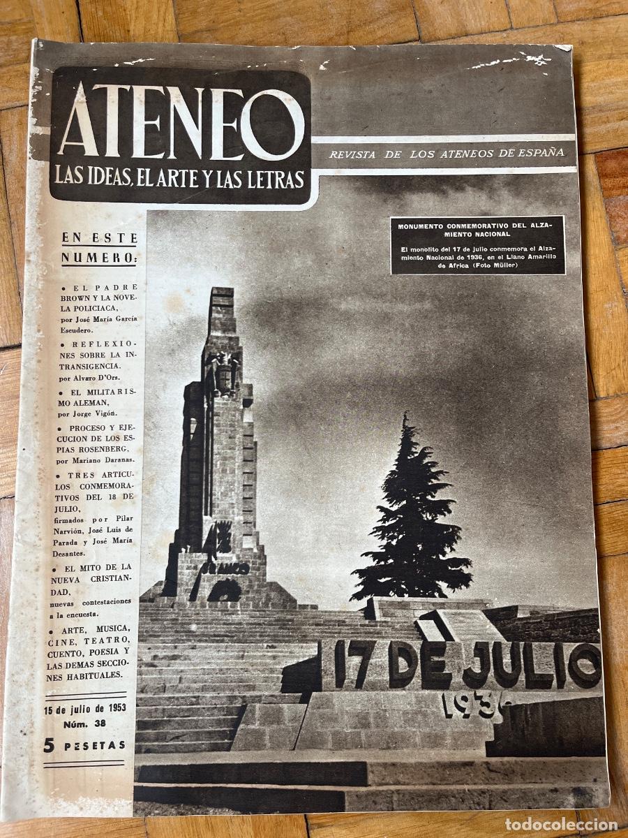Collection Magazines and Newspapers: Ateneo, Revista de ciencia y cultura