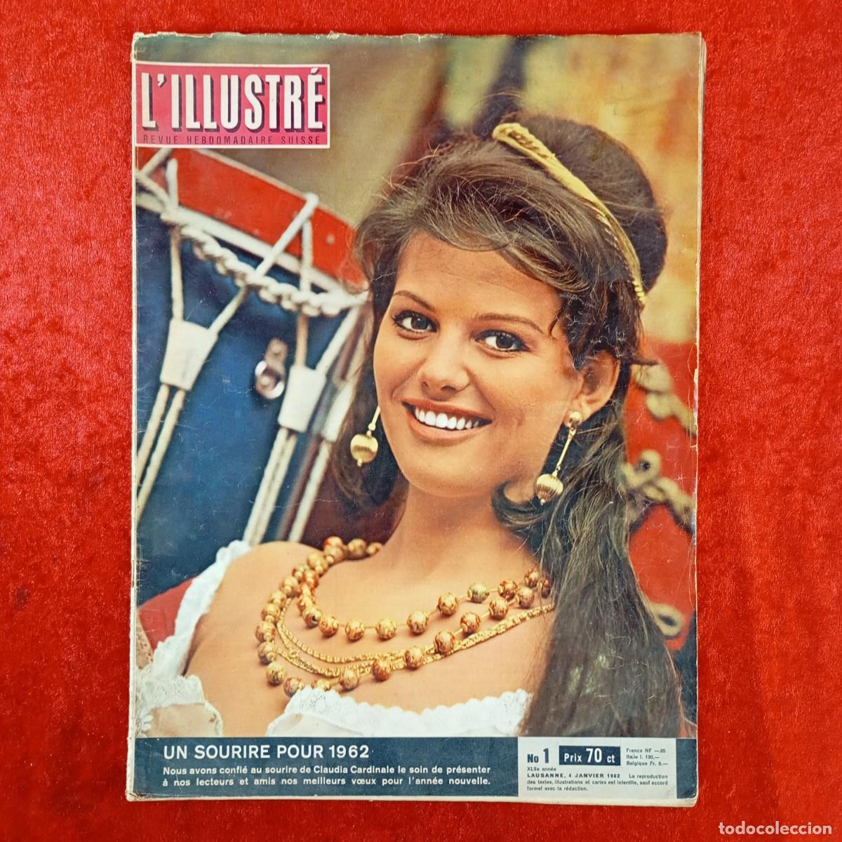 Collectionnisme de Revues et Journaux: L'ILLUSTR&Eacute; - REVUE HEBDOMADAIRE SUISSE - NO 1, XLII ANN&Eacute;E - 4 JANVIER 1962 / 2734