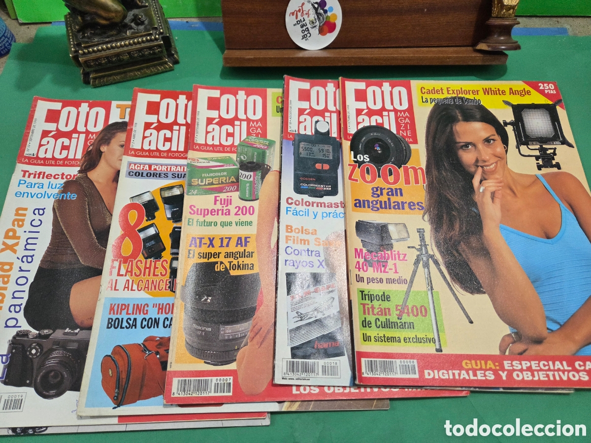 Coleccionismo de Revistas y Peri&oacute;dicos: LOTE DE 6 REVISTAS..&rdquo;&rdquo;FOTO F&Agrave;CIL&rdquo;&rdquo;....MAGAZINE..LA GUIA DE LA FOTOGRAFIA...1998.....