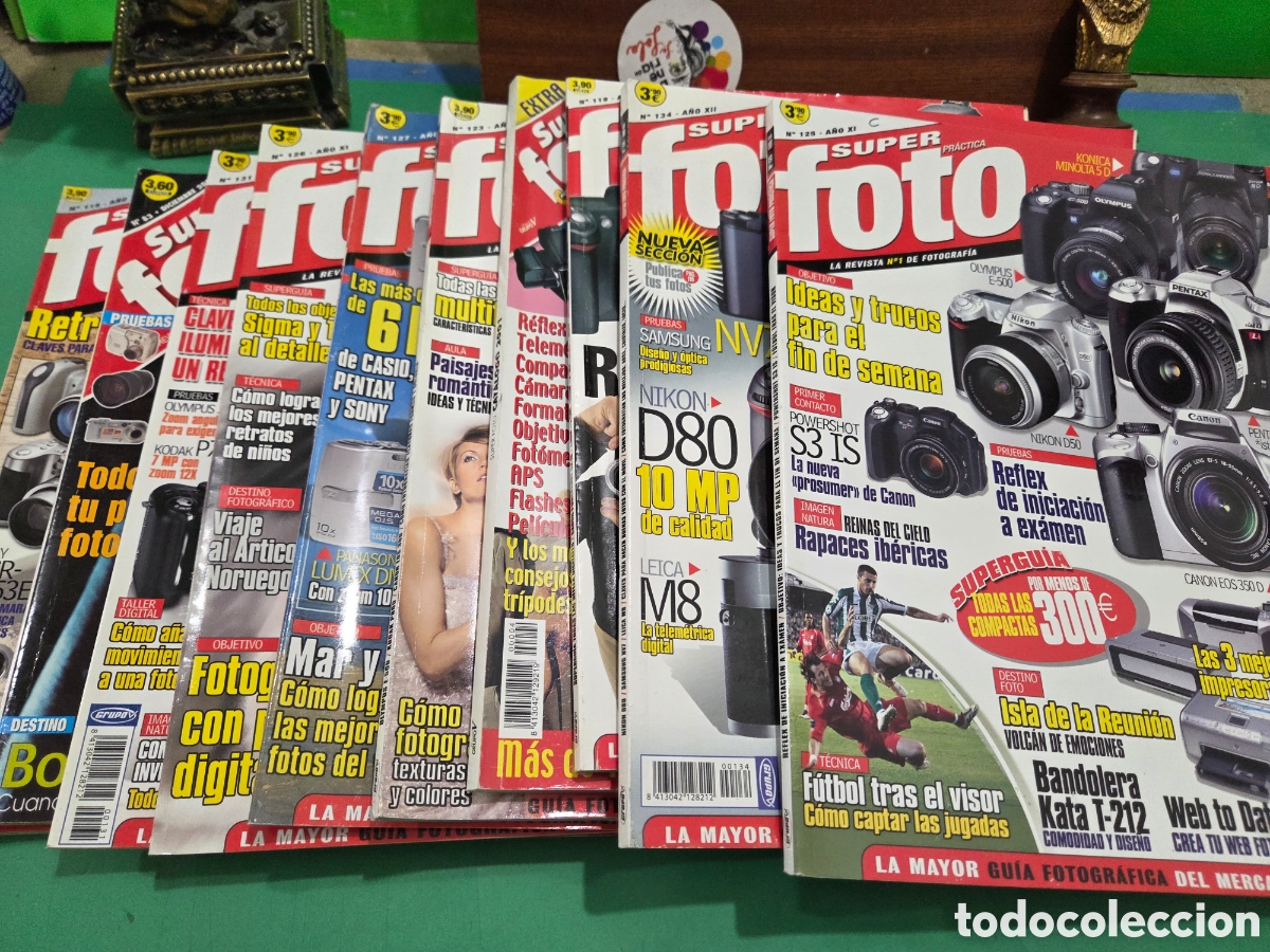 Collectionnisme de Revues et Journaux: LOTE DE 10 REVISTAS...&rdquo;&rdquo;SUPER FOTO&rdquo;&rdquo;...A&Ntilde;O X...