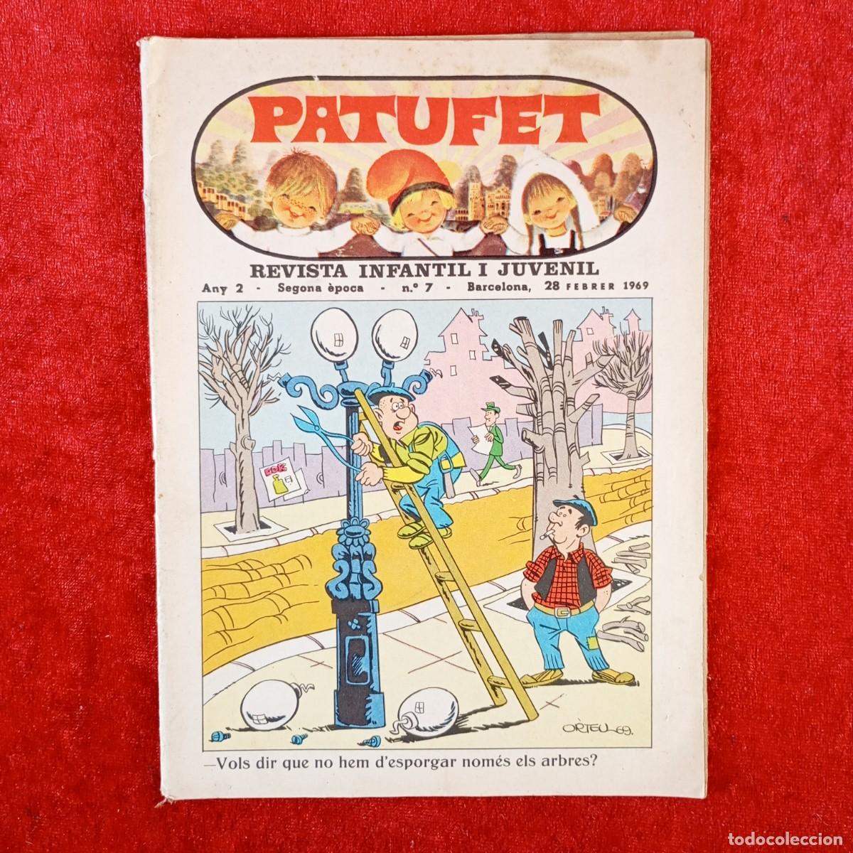 Coleccionismo de Revistas y Peri&oacute;dicos: PATUFET - REVISTA INFANTIL Y JUVENIL - ANY 2, N&ordm; 7 - SEGONA &Egrave;POCA - 28 FEBRER 1969 / 2763