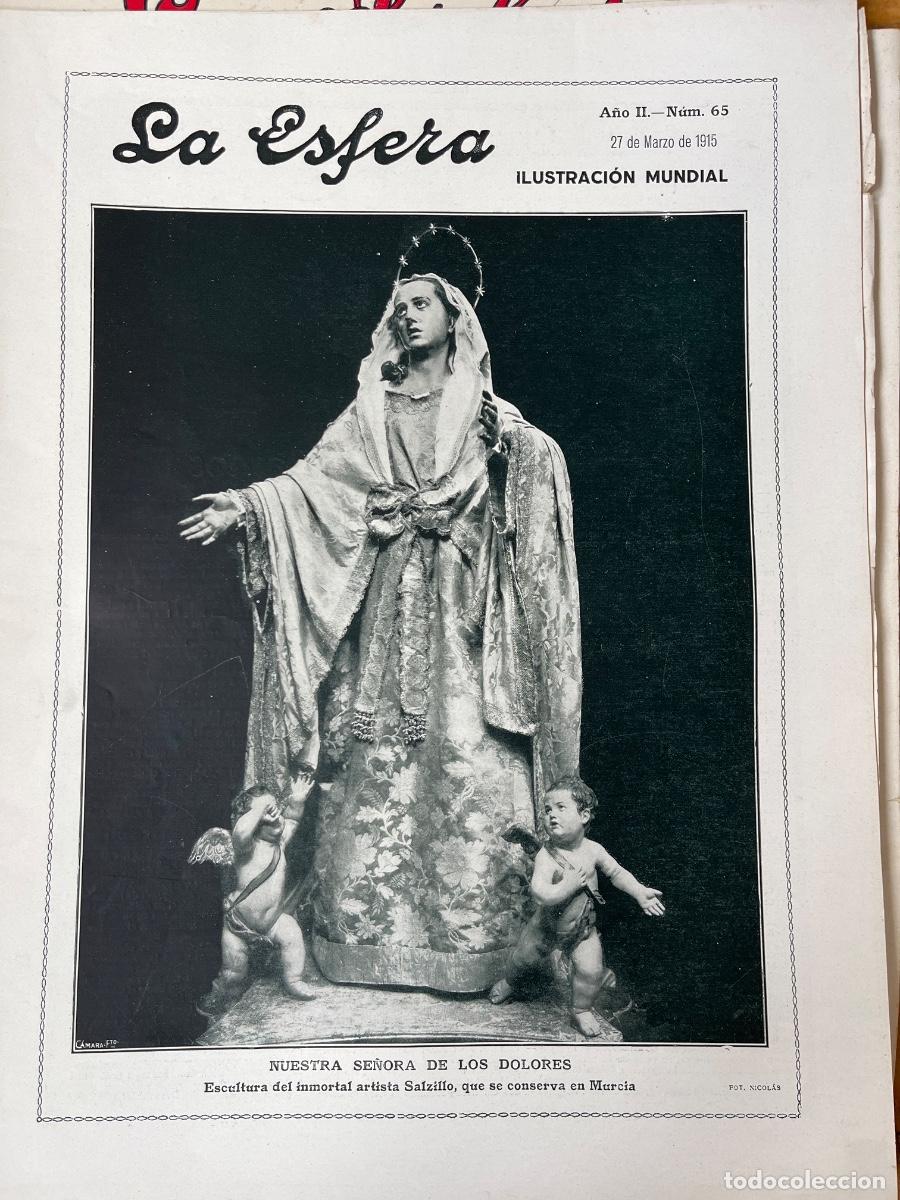 Coleccionismo de Revistas y Peri&oacute;dicos: La esfera. Ilustraci&oacute;n mundial. A&ntilde;o II- Num.65, 27 de marzo de 1915
