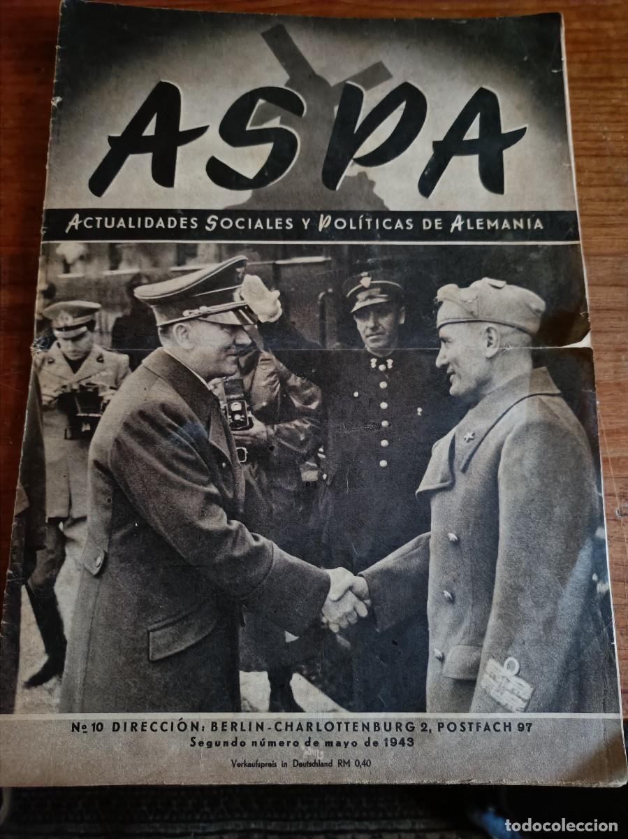 Coleccionismo de Revistas y Peri&oacute;dicos: II GUERRA MUNDIAL - REVISTA ASPA N&ordm; 10 -
