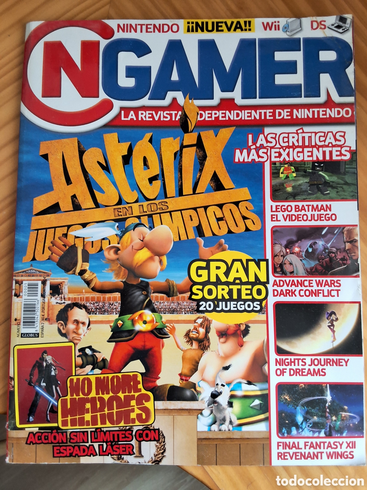 Sammeln von Zeitschriften und Zeitungen: Nintendo gamer revista consolas n&uacute;mero 5 a&ntilde;o 2007
