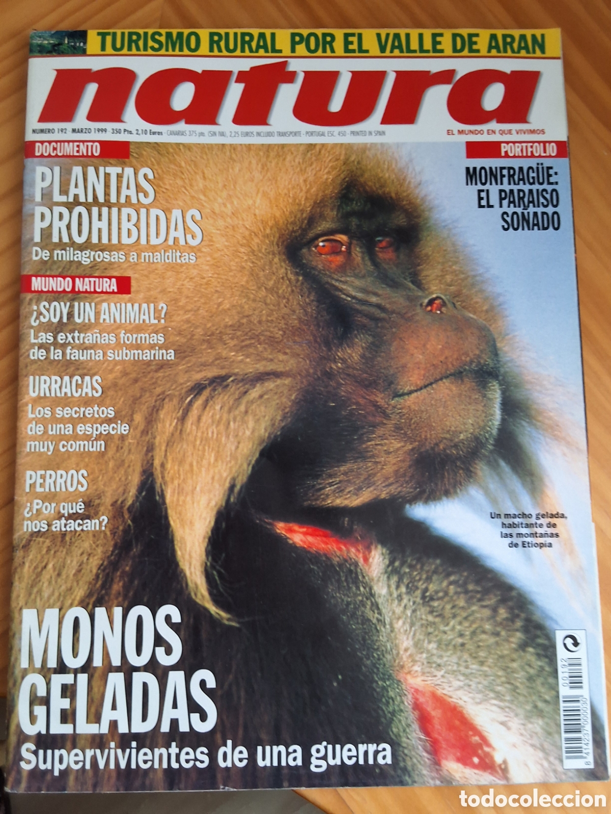 Coleccionismo de Revistas y Peri&oacute;dicos: Natura el mundo en que vivimos revista n&uacute;mero 192 a&ntilde;o 1999/3