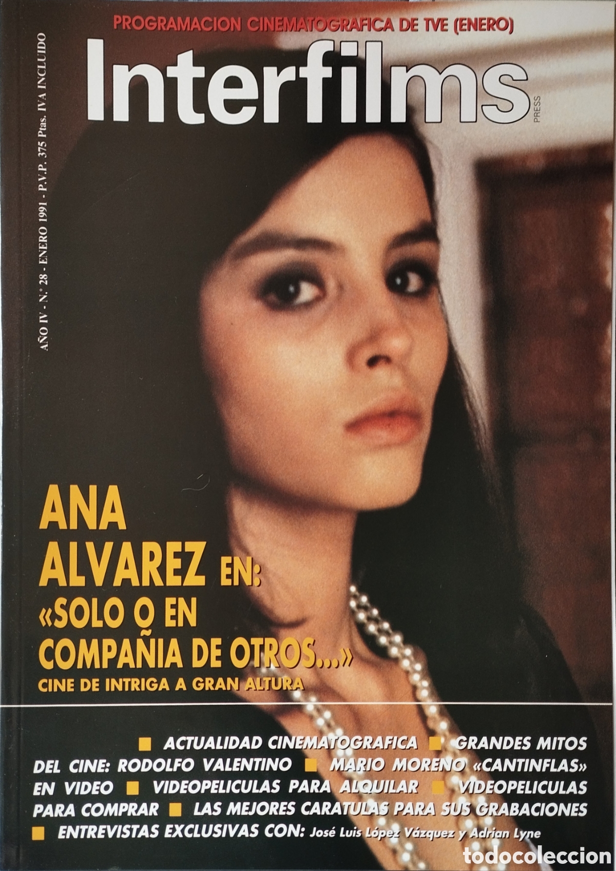 Collection Magazines and Newspapers: Interfilms n&uacute;m 28, enero 1991