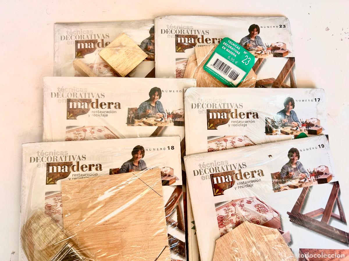 Coleccionismo de Revistas y Peri&oacute;dicos: 19 REVISTA T&Eacute;CNICAS DECIRATIVAS EN MADERA-RBA 2002-RESTAURACI&Oacute;N Y RECICLAJE-FASC&Iacute;CULO