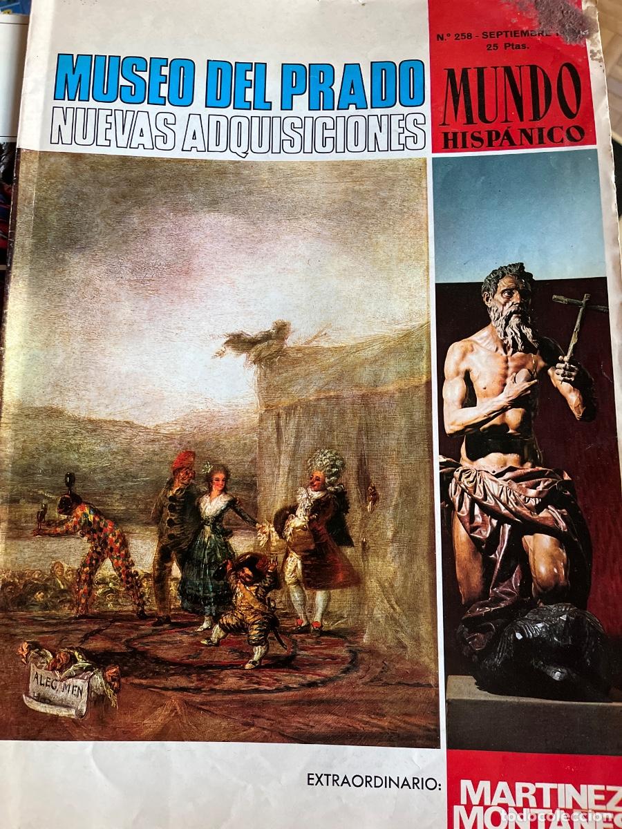 Coleccionismo de Revistas y Peri&oacute;dicos: Mundo Hisp&aacute;nico, n&ordm; 258, sept 1969. Museo del Prado, nuevas adquisiciones. Mart&iacute;nez Monta&ntilde;&eacute;s