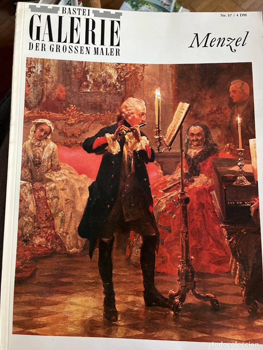 Coleccionismo de Revistas y Peri&oacute;dicos: Menzel. Bastei Galerie der grossen Malern- L&aacute;minas del gran pintor