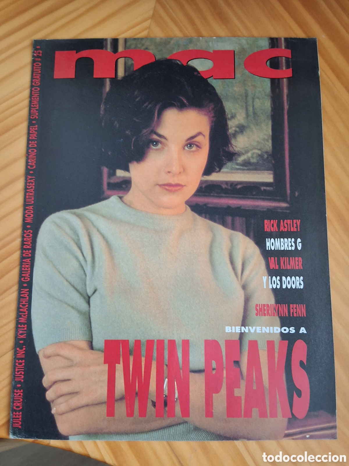 Coleccionismo de Revistas y Peri&oacute;dicos: Mac suplemento revista gran musical n&uacute;mero 25 a&ntilde;o 1991 Twin Peaks historia serie
