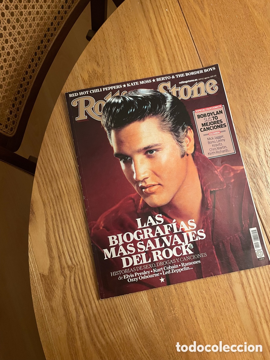 Coleccionismo de Revistas y Peri&oacute;dicos: Revista Rolling Stone n&uacute;m.142 agosto 2011