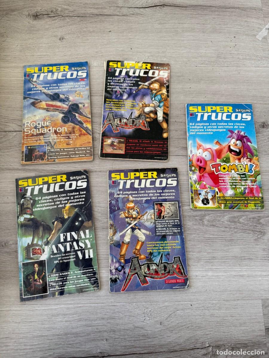 Colecionismo de Revistas e Jornais: Lote de 5 revistas Super Trucos con gu&iacute;as, claves y secretos de videojuegos: