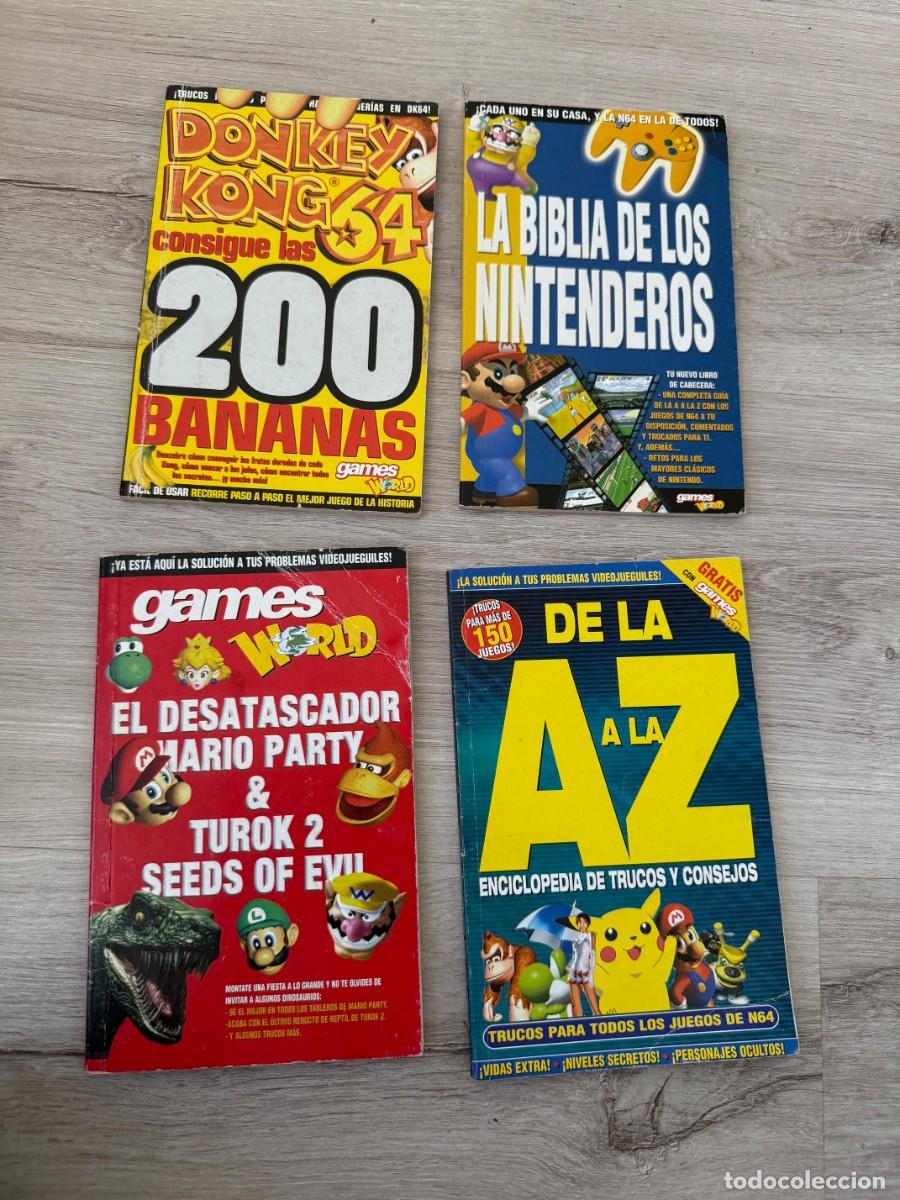 Collectionnisme de Revues et Journaux: 4 gu&iacute;as de trucos Games World - suplementos