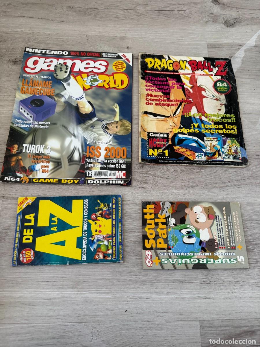 Collectionnisme de Revues et Journaux: Lote de 4 revistas y gu&iacute;as retro de videojuegos