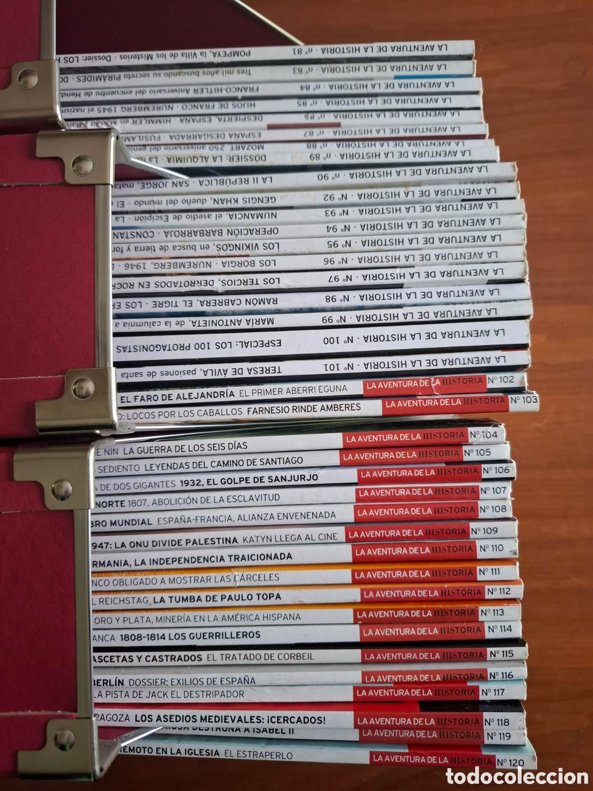 Collection Magazines and Newspapers: Revistas Aventura de la Historia del 81 al 120