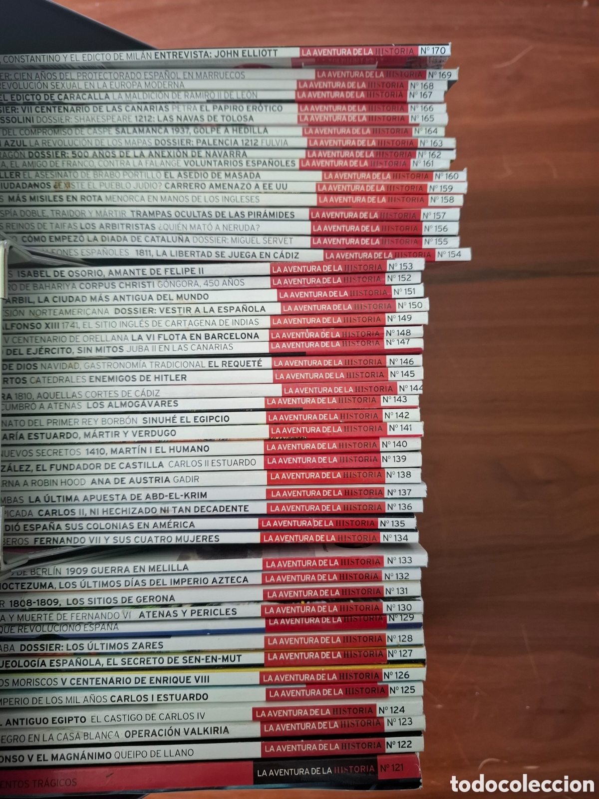 Coleccionismo de Revistas y Peri&oacute;dicos: Aventura de la historia del 121 al 170