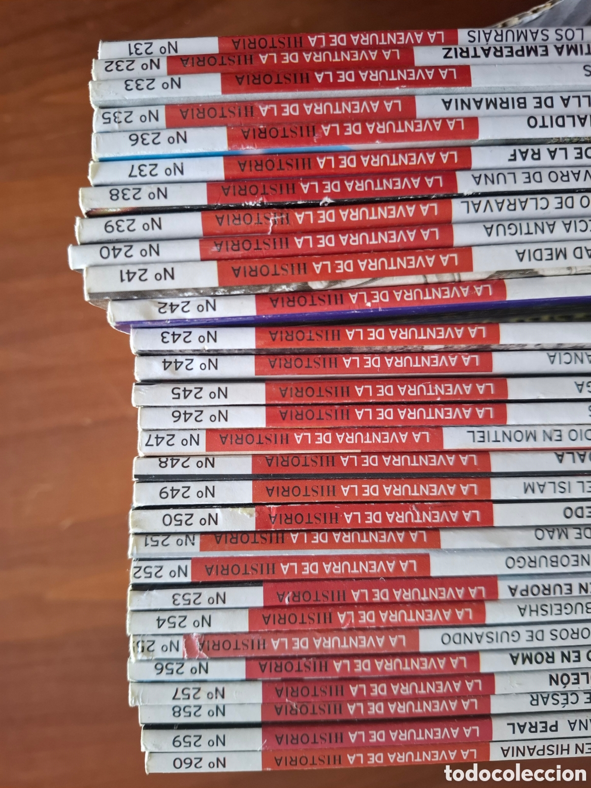 Coleccionismo de Revistas y Peri&oacute;dicos: Aventura de la historia del 231 al 260