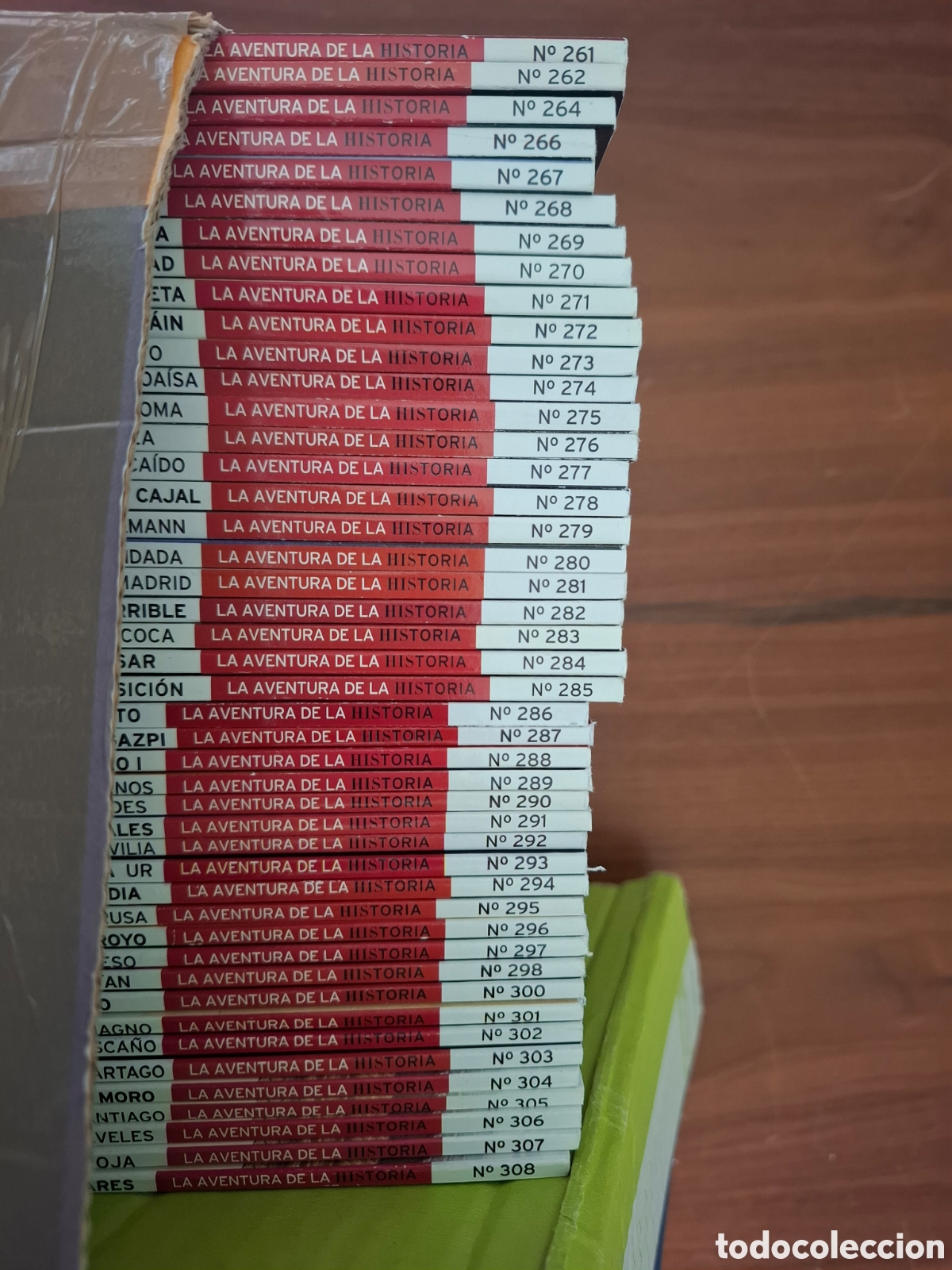 Sammeln von Zeitschriften und Zeitungen: Aventura de la historia del 260 al 308