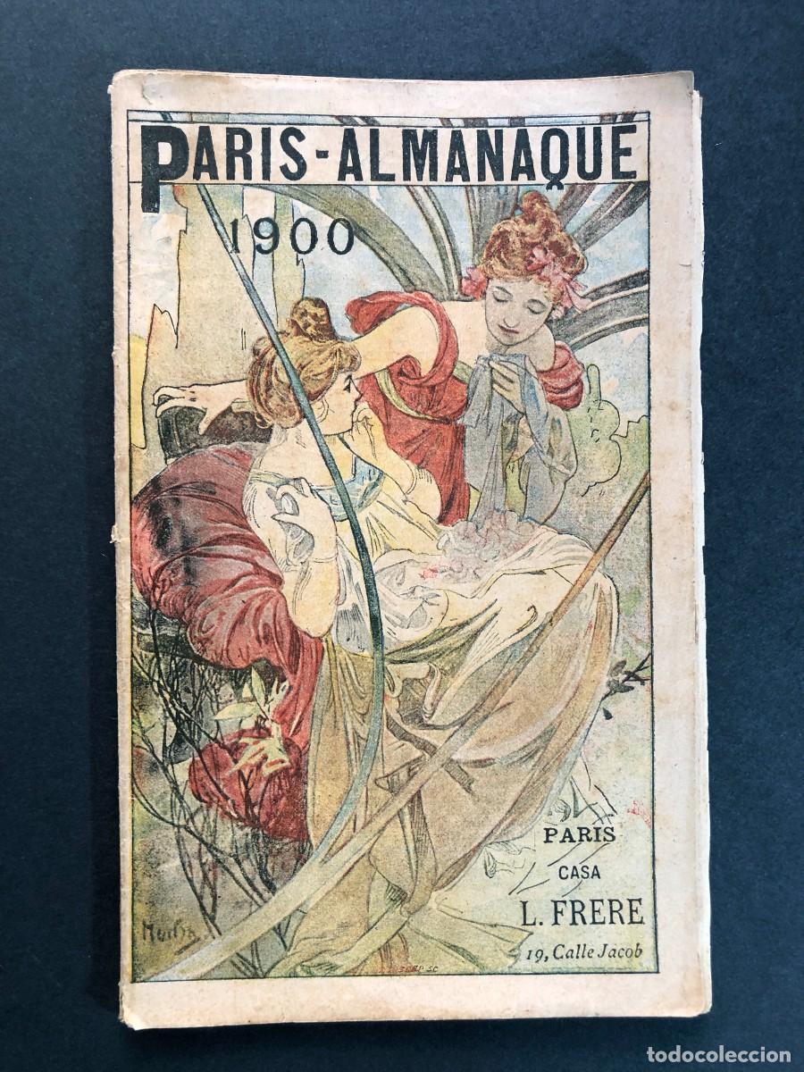 Coleccionismo de Revistas y Peri&oacute;dicos: PAR&Iacute;S - ALMANAQUE 1900 / CASA L. FRERE / PRODUCTOS FARMACIA - PERFUMER&Iacute;A / EXPOSICI&Oacute;N UNIVERSAL