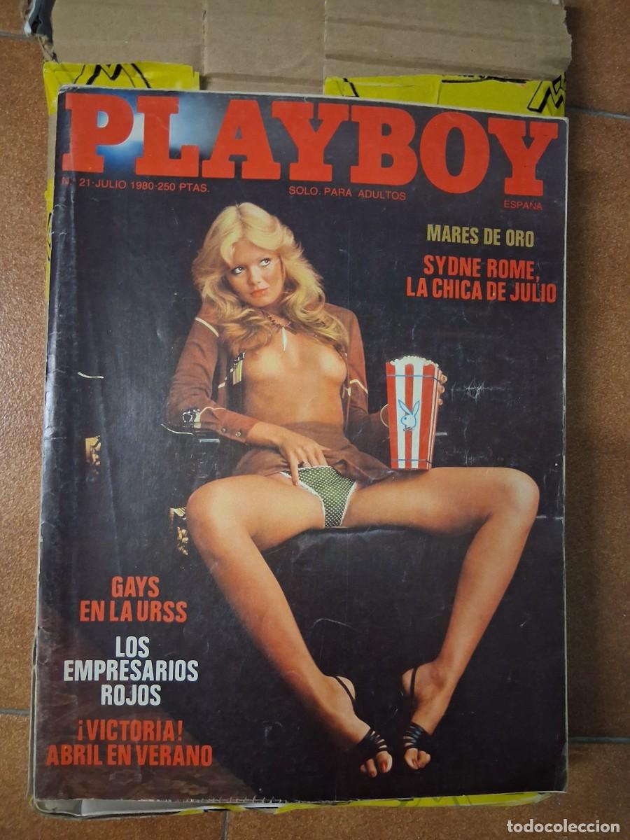 Coleccionismo de Revistas y Peri&oacute;dicos: Revista Playboy Espa&ntilde;a n&ordm; 21 (julio 1980) Sydne Rome