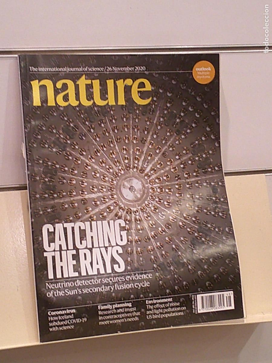 Collectionnisme de Revues et Journaux: NATURE VOL. 587, N&ordm; 7835 THE INTERNATIONAL JOURNAL OF SCIENCE 26 NOVEMBER 2020