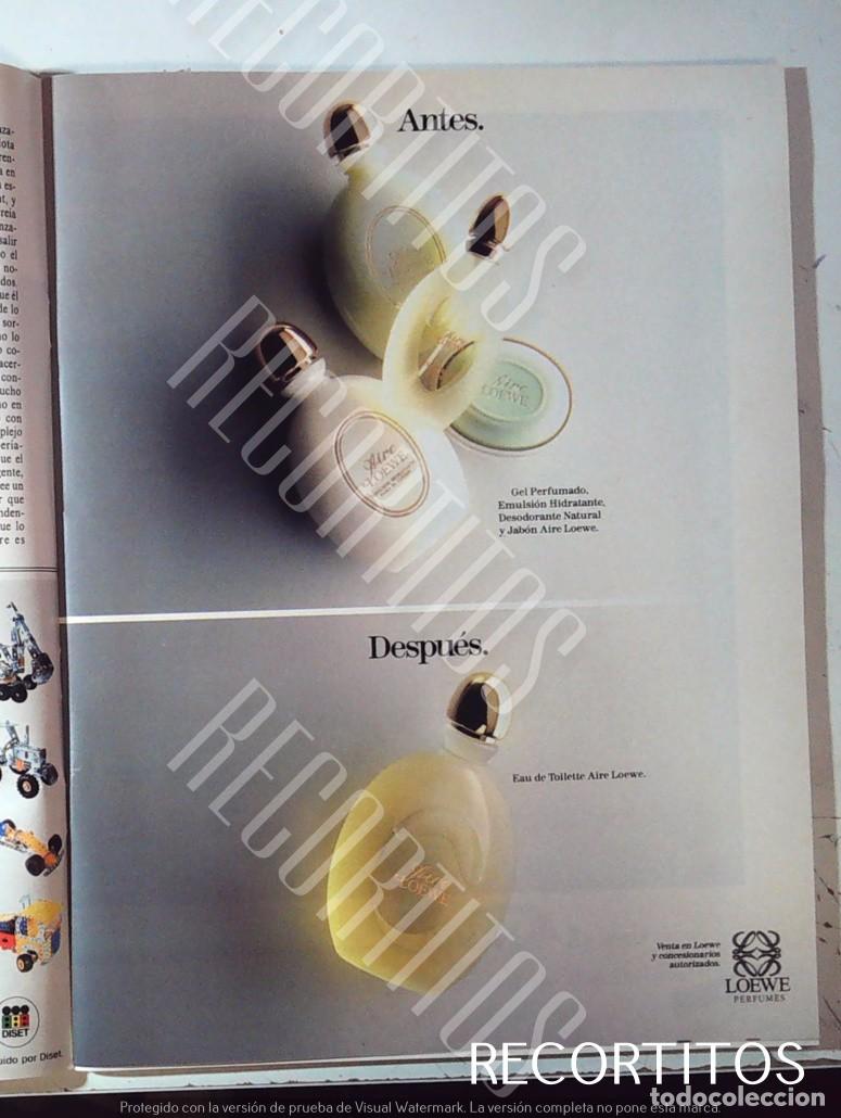 Collectionnisme de Revues et Journaux: loewe air fragance anuncio publicidad fragancia