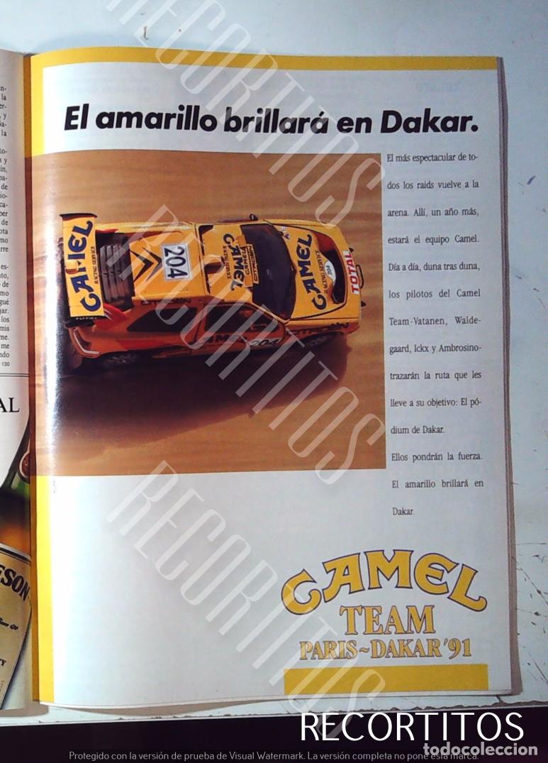 Coleccionismo de Revistas y Peri&oacute;dicos: camel team paris dakar 91