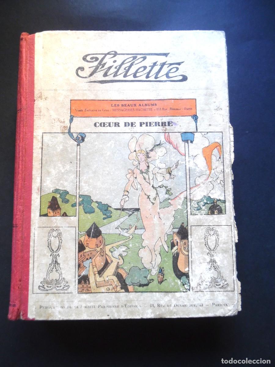 Coleccionismo de Revistas y Peri&oacute;dicos: Fillete, semanario infantil franc&eacute;s para ni&ntilde;as, tomo de 1932.