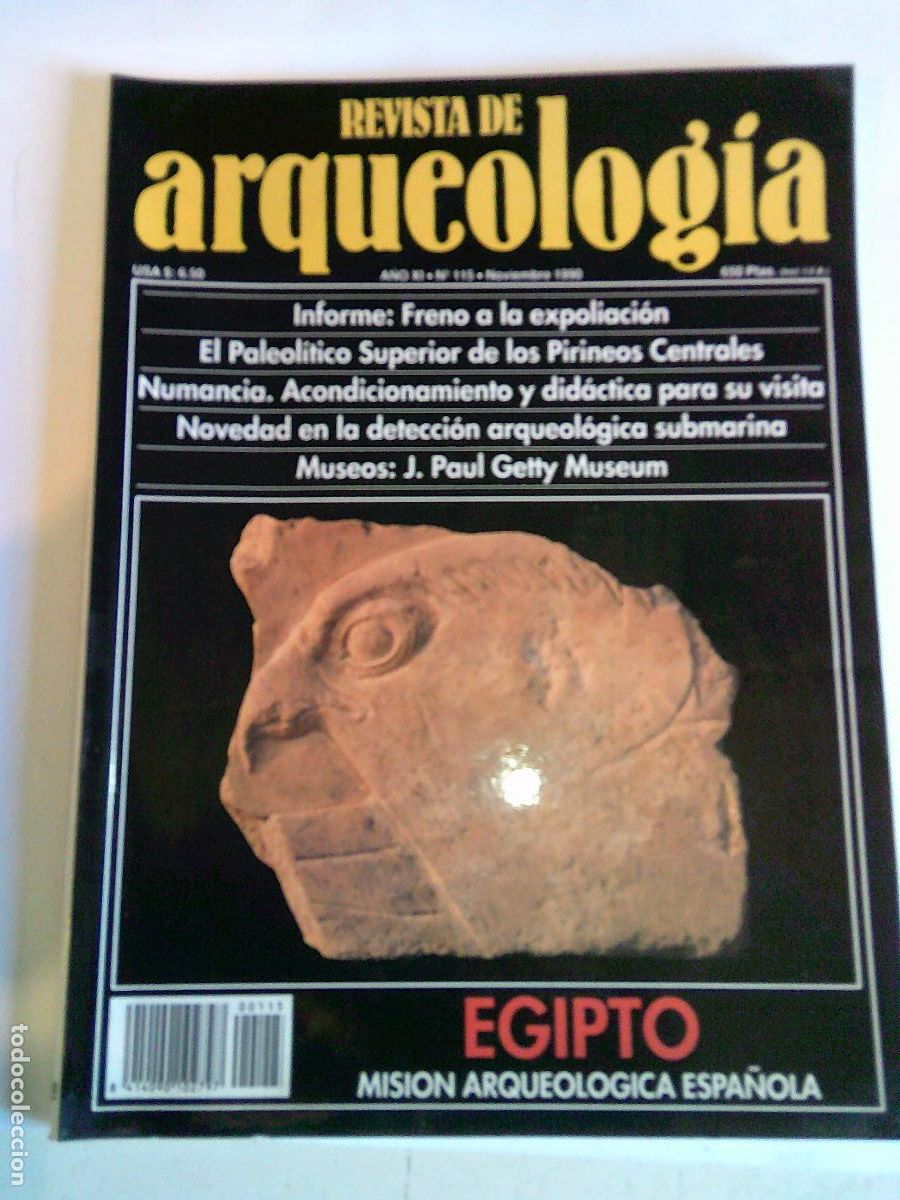 Coleccionismo de Revistas y Peri&oacute;dicos: Revista de Arqueolog&iacute;a n&ordm; 115 Egipto,pirineos Centrales,Arqueolog&iacute;a submarina