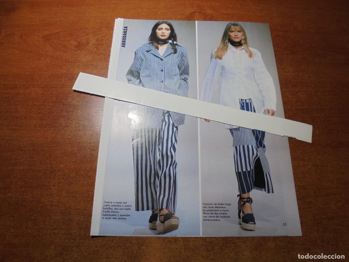 Coleccionismo de Revistas y Peri&oacute;dicos: RETAL MODA PRIMAVERA-VERANO 1994. ABBODANZA. ANTONIO MIR&Oacute;. BARCELONA.