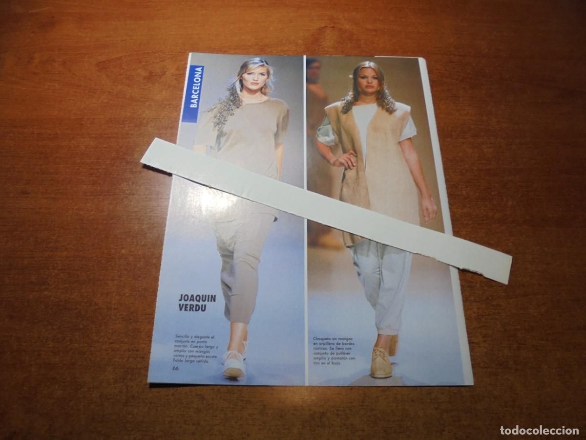 Colecionismo de Revistas e Jornais: RETAL MODA PRIMAVERA-VERANO 1994. JOAQU&Iacute;N VERD&Uacute;. JOSEP FONT Y LUIS D&Iacute;AZ, J. A. TENENTE. BARCELONA.