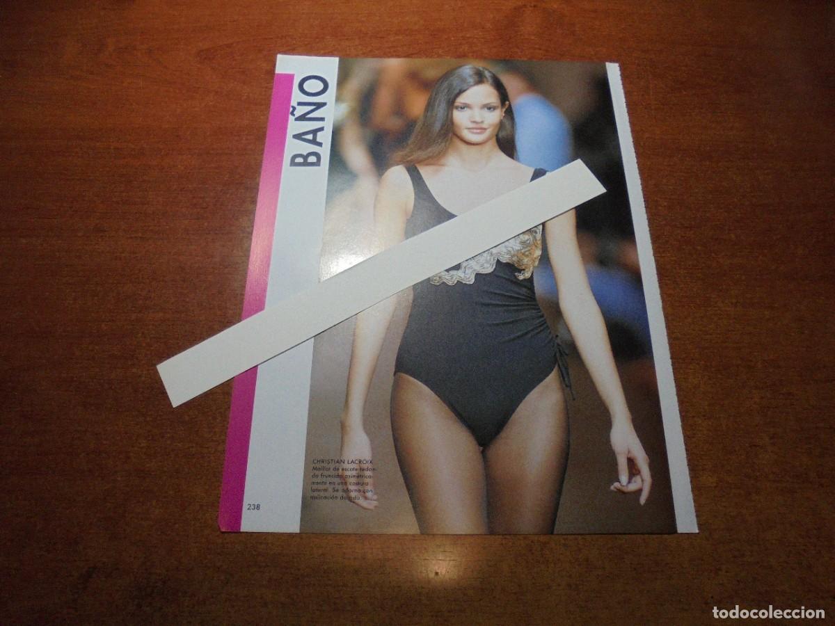 Colecionismo de Revistas e Jornais: RETAL MODA PRIMAVERA-VERANO 1994. MODA BA&Ntilde;O.