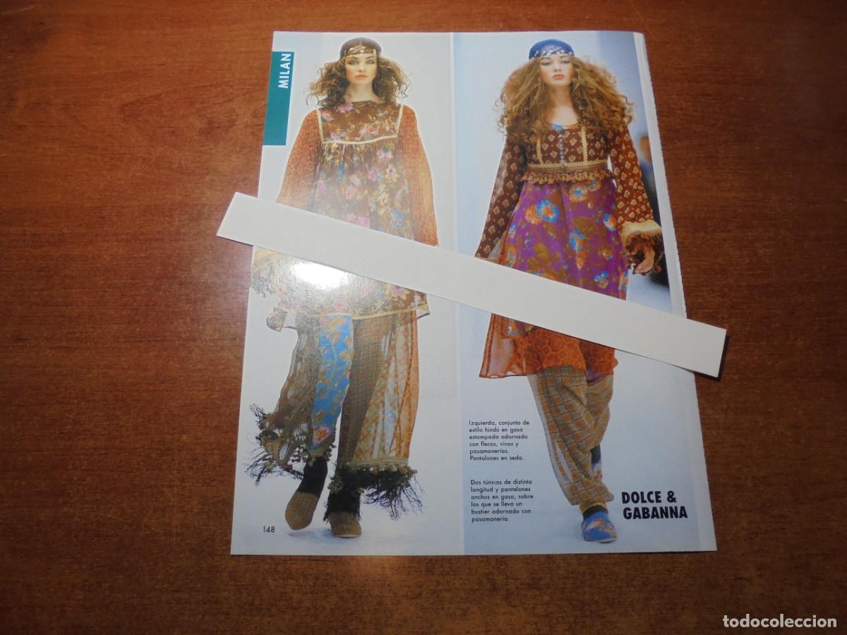 Colecionismo de Revistas e Jornais: RETAL MODA PRIMAVERA-VERANO 1994. DOLCE & GABANNA. EMPORIO ARMANI.
