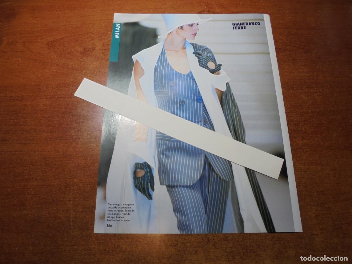 Sammeln von Zeitschriften und Zeitungen: RETAL MODA PRIMAVERA-VERANO 1994. GIANFRANCO FERRE. GIANNI VERSACE (CLAUDIA SCHIFFER, NAOMI CAMPBELL