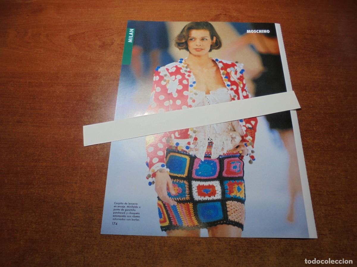 Sammeln von Zeitschriften und Zeitungen: RETAL MODA PRIMAVERA-VERANO 1994. MOSCHINO. OLIVER BY VALENTINO. PRADA. RIFAT OZBEK. SPORTMAX.