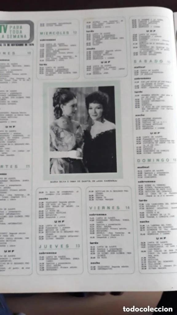 Collectionnisme de Revues et Journaux: HOJA SUELTA DE REVISTA --CON INMA DE SANTIS Y MARIA SILVA - DE REVISTA HOLA 8 nov 1975
