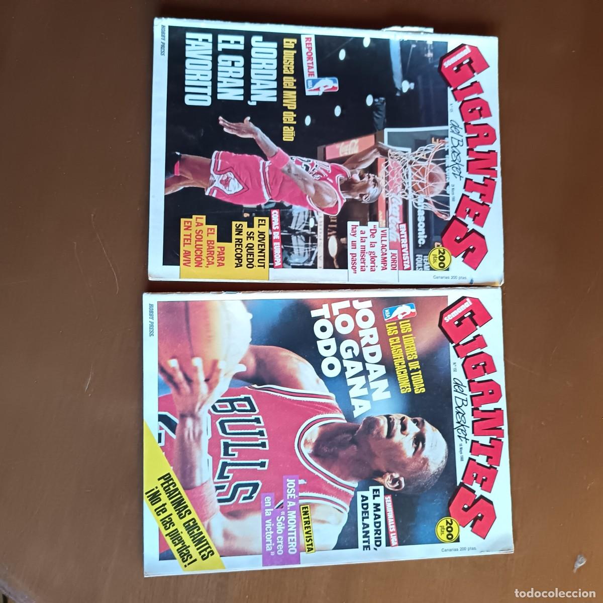 Sammeln von Zeitschriften und Zeitungen: MICHAEL JORDAN REVISTA GIGANTES 1988