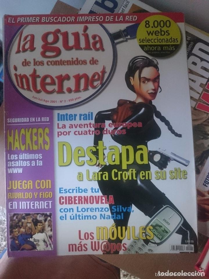 Sammeln von Zeitschriften und Zeitungen: LA GUIA DE LOS CONTENIDOS DE INTERNET N 2 - JUNIO-JULIO-AGOSTO 2001 -CON 8.000 WEBS SELECCIONADAS