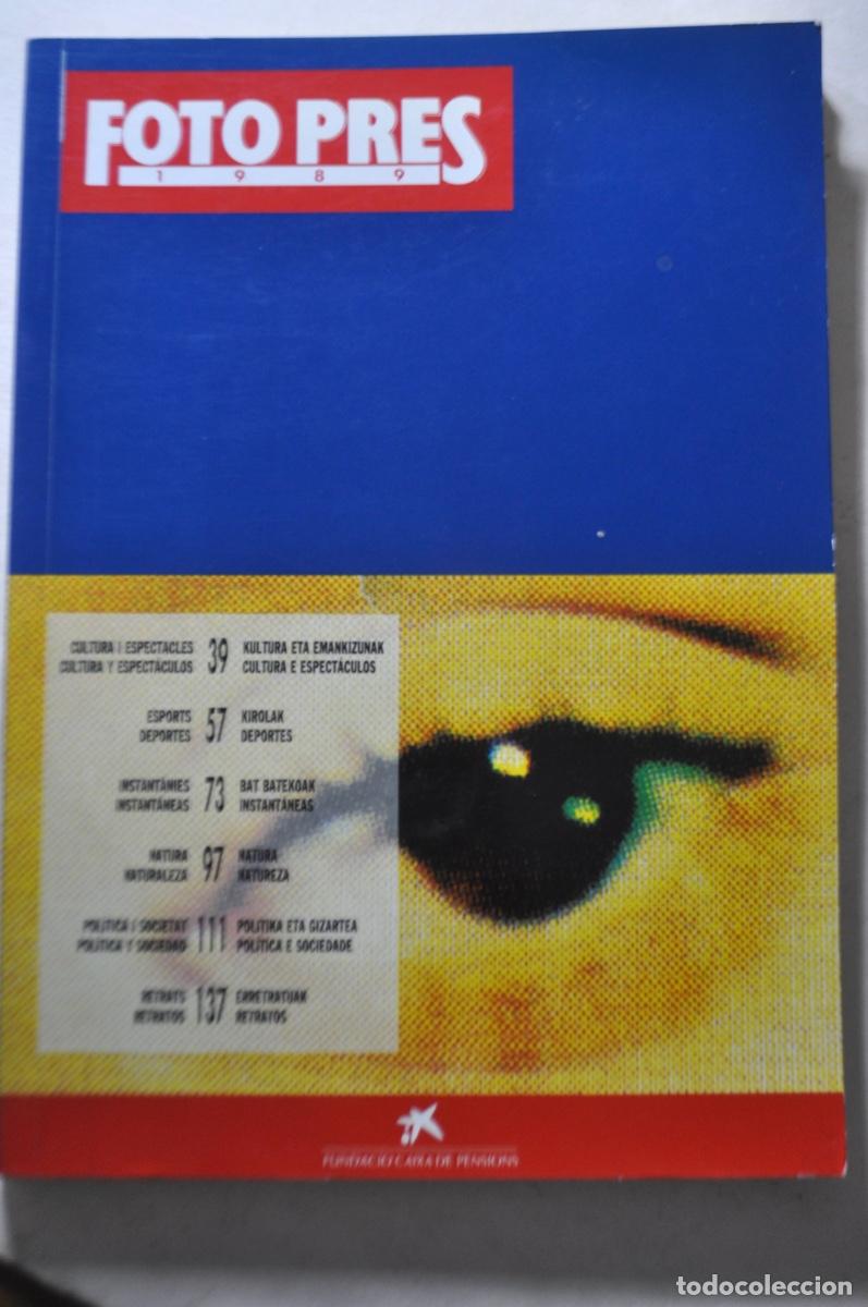 Coleccionismo de Revistas y Peri&oacute;dicos: FOTOPRES 1989 . FUNDACI&Oacute; CAIXA DE PENSIONS .