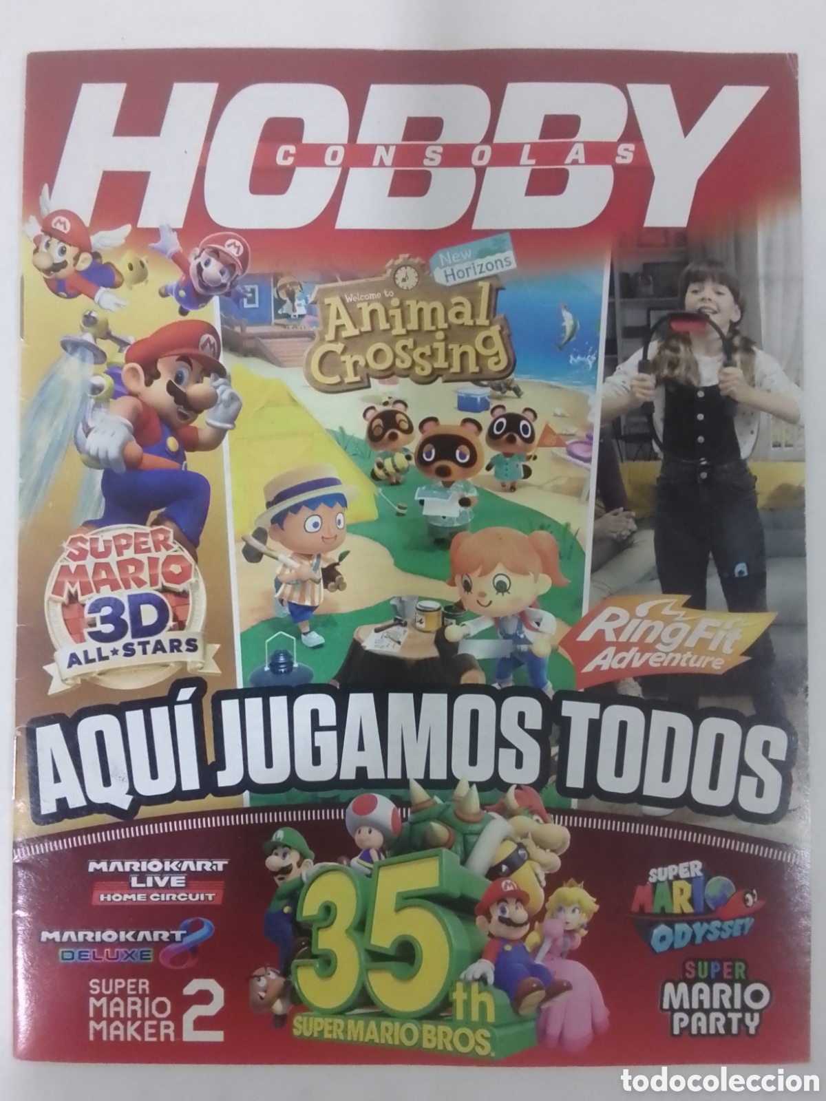 Coleccionismo de Revistas y Peri&oacute;dicos: Revista HOBBY CONSOLAS AQU&Iacute; JUGAMOS TODOS.