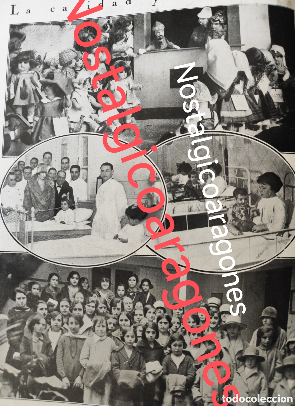 Coleccionismo de Revistas y Peri&oacute;dicos: Madrid San Sebasti&aacute;n reparto juguetes mu&ntilde;ecas foto revista princ siglo XX 192B5