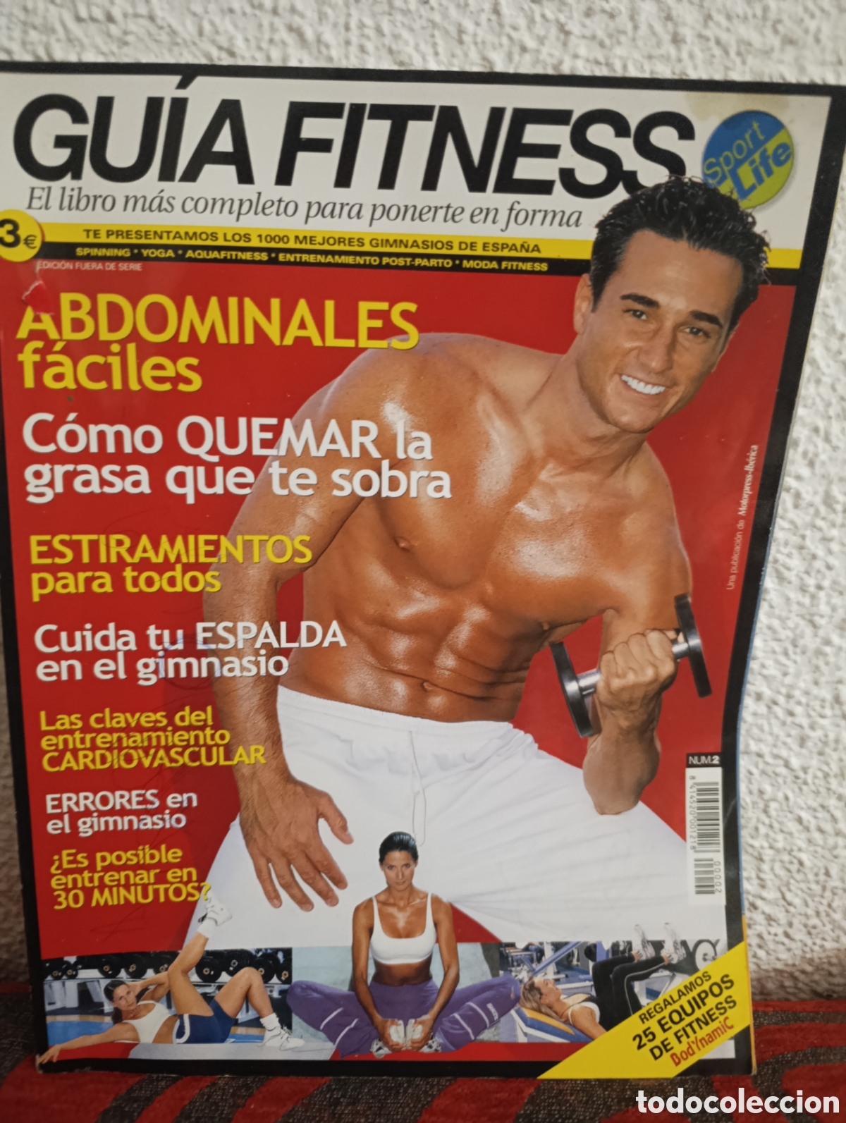 Coleccionismo de Revistas y Peri&oacute;dicos: Revista Gu&iacute;a Fitness Sport Life - N&uacute;m. 2 - Abdominales y Nutrici&oacute;n