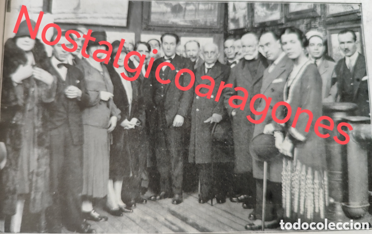 Collection Magazines and Newspapers: despedida pintor argentino Ernesto Riccio foto revista princ siglo XX 192B