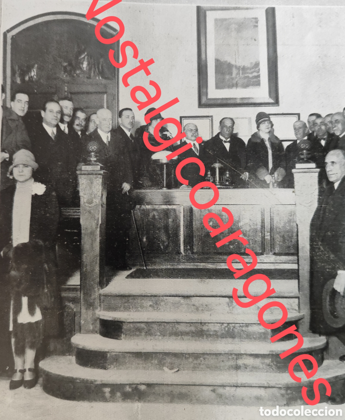 Collectionnisme de Revues et Journaux: Madrid fiesta cincuentenario Hospital N Jesus foto revista princ siglo XX 192B