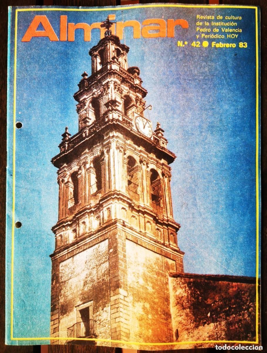 Coleccionismo de Revistas y Peri&oacute;dicos: Lote 9 n&uacute;meros Revista &rdquo;Alminar&rdquo; suplemento del diario &rdquo;Hoy&rdquo; (Badajoz), a&ntilde;o 1983.
