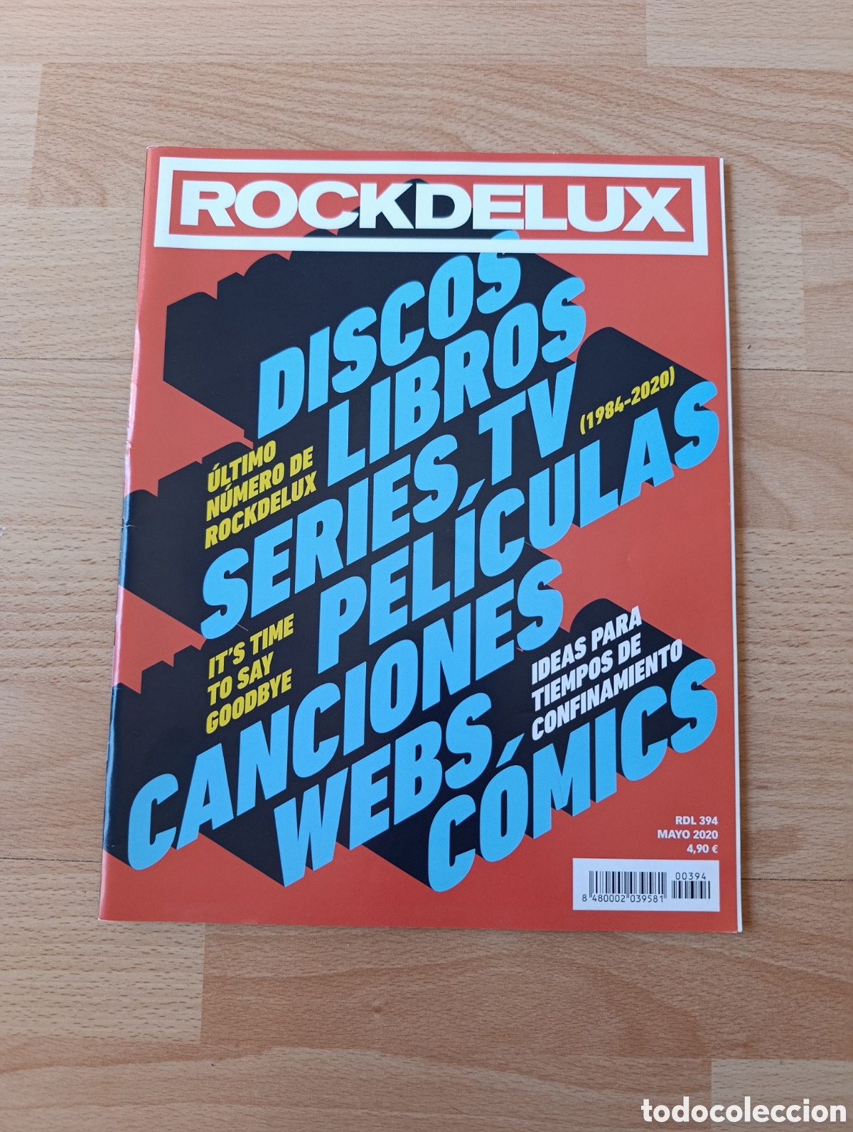 Collection Magazines and Newspapers: Rockdelux 394. Mayo 2020. &Uacute;ltimo n&uacute;mero