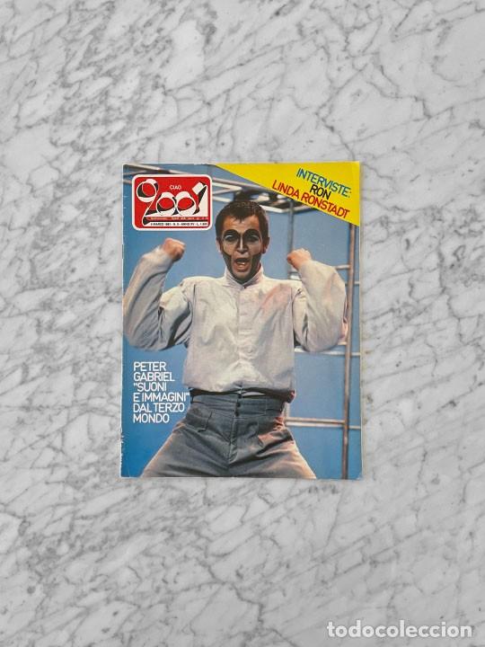 Sammeln von Zeitschriften und Zeitungen: CIAO 2001 - 1983 - PETER GABRIEL, RANDY NEWMAN, LINDA RONDSTADT, SEX PISTOLS, KC & THE SUNSHINE BAND