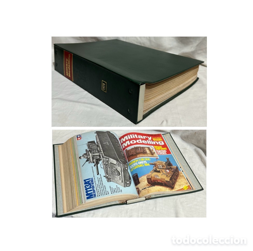 Coleccionismo de Revistas y Peri&oacute;dicos: 1979, Revista Military Modelling, 12 ejemplares plus bonus, a&ntilde;o completo. Buen estado.
