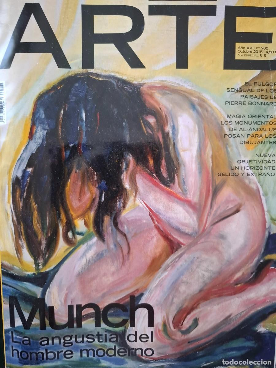 Colecionismo de Revistas e Jornais: descubrir el arte n&ordm; 200 Munch la angustia del hombre moderno